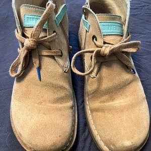 Birkenstock tan leather booties